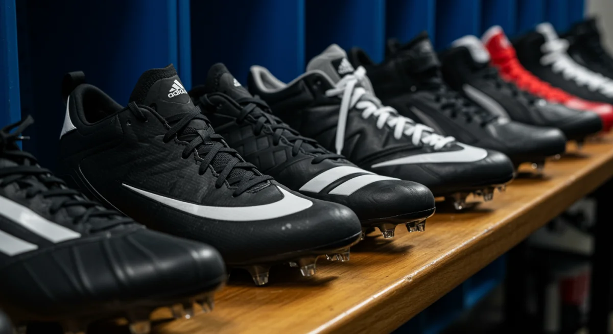 Advanced football cleats for enhanced field grip and performance