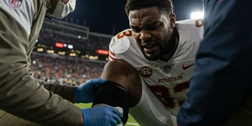 NFL player injury assessment on field, financial implications