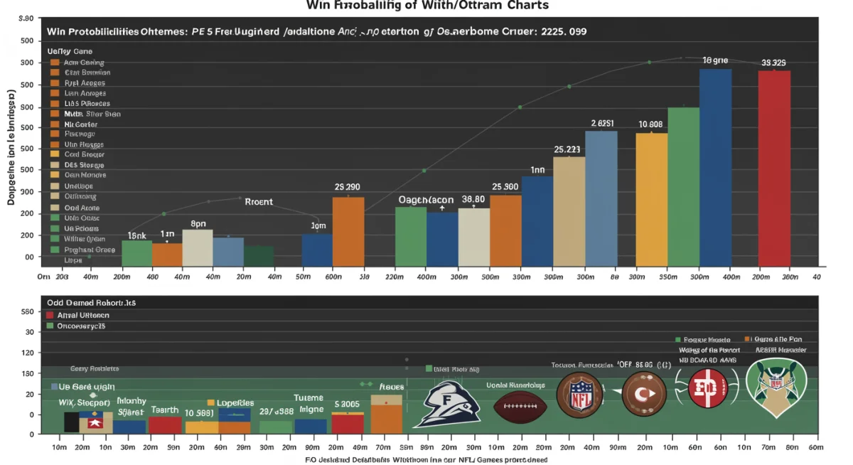 Statistical chart comparing NFL win probabilities against actual underdog victories in 2025.