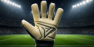 Advanced goalkeeper glove with enhanced grip and protection features