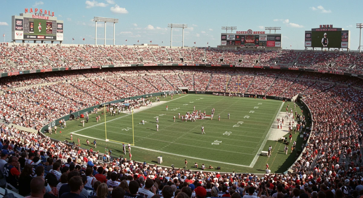 USFL stadium with passionate fans, reflecting league growth